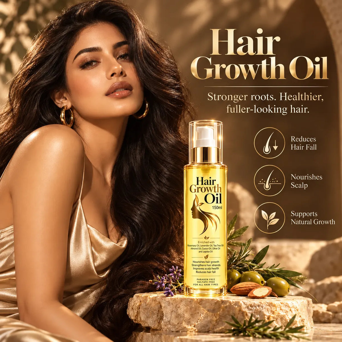 7-Oil Nourishing Botanical Hair Revival Elixir