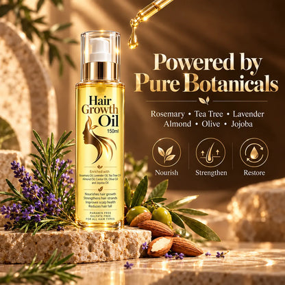 7-Oil Nourishing Botanical Hair Revival Elixir