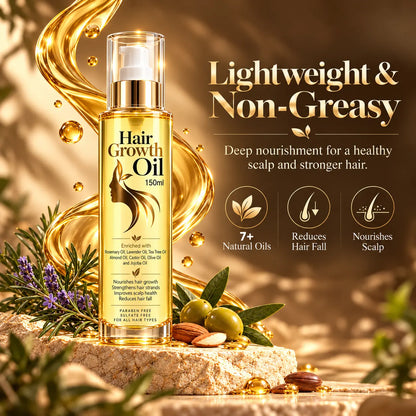 7-Oil Nourishing Botanical Hair Revival Elixir