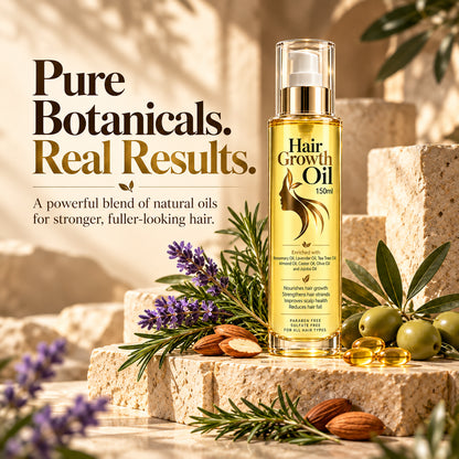 7-Oil Nourishing Botanical Hair Revival Elixir
